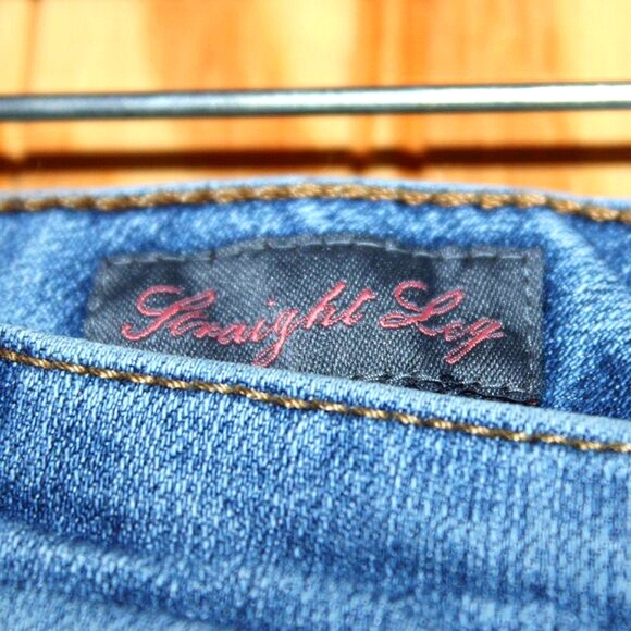 St. John's Bay Straight Leg Jeans - Size 14S - Picture 8 of 11